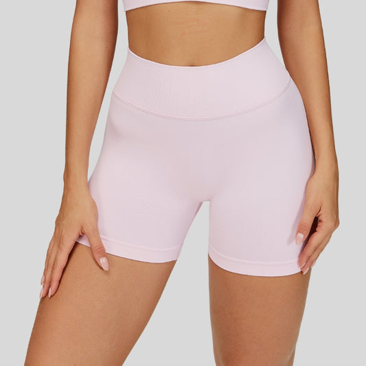 Seamless V-shaped back waist quick-drying shorts
