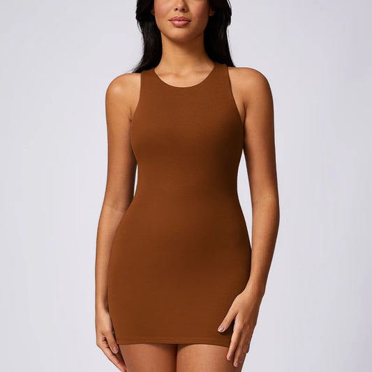 Modische schlanke dünne Hüftpackkleider