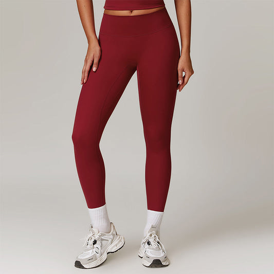 Brushed Snug fit High-waisted sports leggings