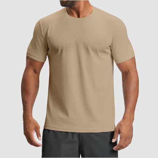 Wholesale Men Quick-dry Breathable Yoga Training T-shirt