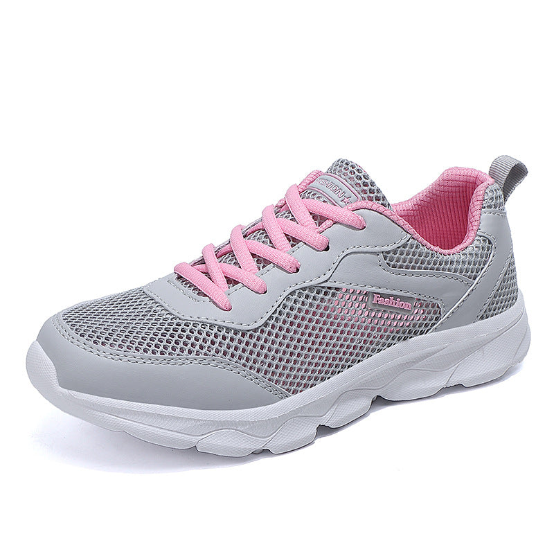 Women's breathable cushioned casual sneakers