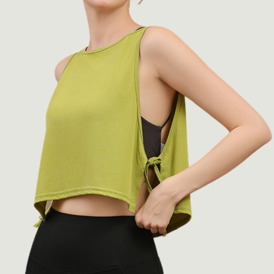 Wholesale sleeveless loose breathable quick dry blouse