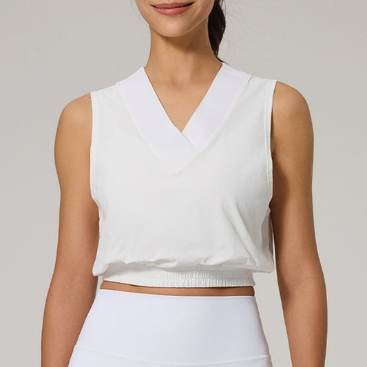 Top de tênis sem mangas só sólido