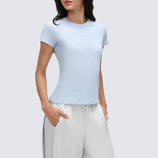 Wholesale loose-fitting crew neck T-shirts