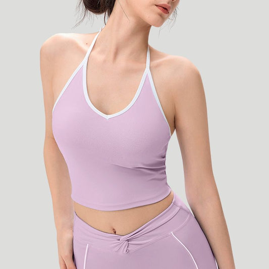 Wholesale halter yoga tank top | Wonderxfans bulk activewear