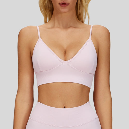 Quick-drying yoga back sports bra