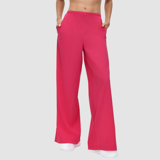 Wholesale Solid Color Loose Casual Thin Straight Leg Pants