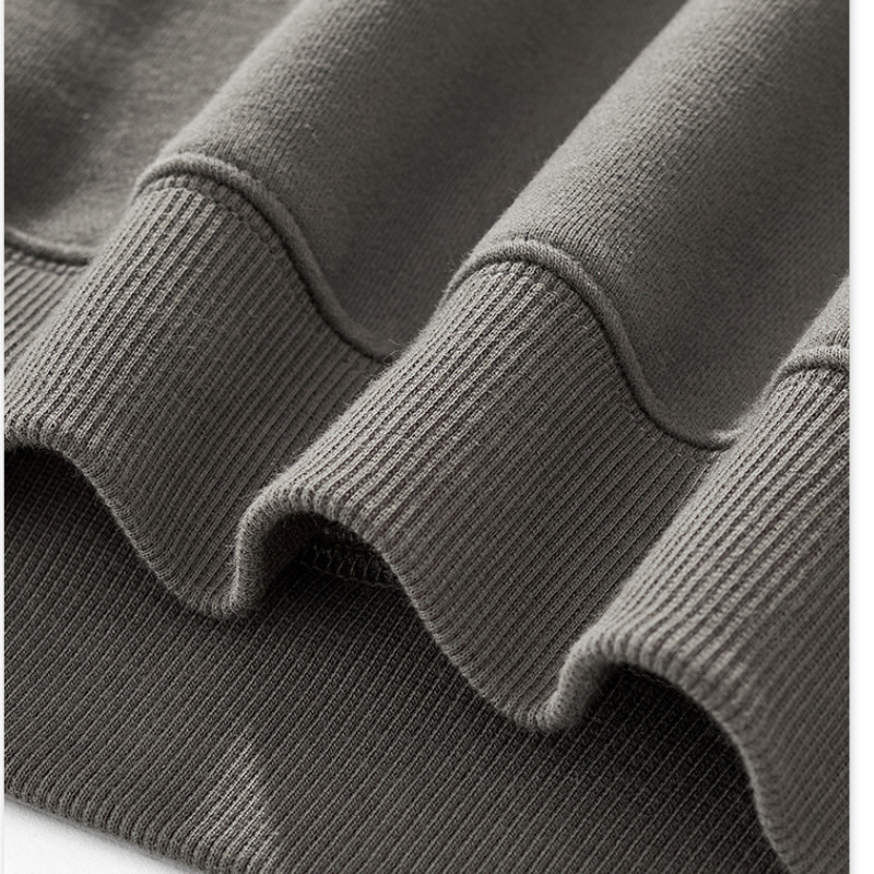 Wholesale Men Cropped Wide Fleece Hoodie | Wonderxfans bulk activewear