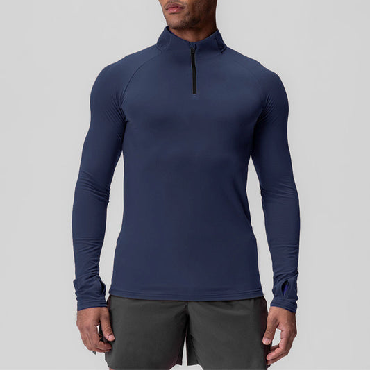 Wholesale Men's quick drying half zipper | Wonderxfans bulk activewear