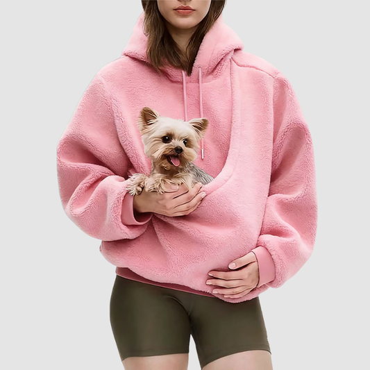 Wholesale loose sweatshirts with pet carrier | Wonderxfans bulk activewear