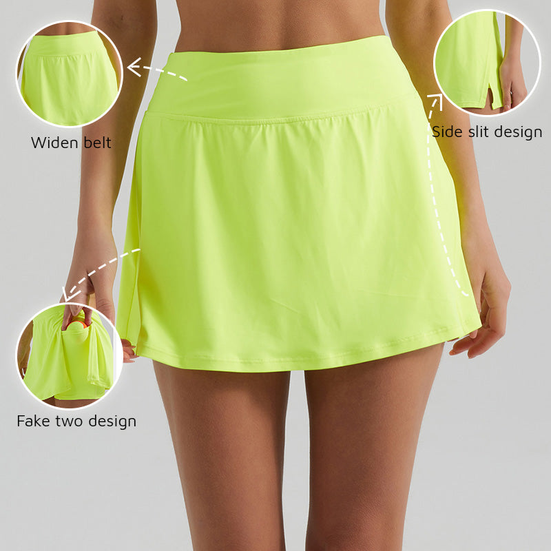 High-waisted Slim-fit Breathable Yoga Skirt