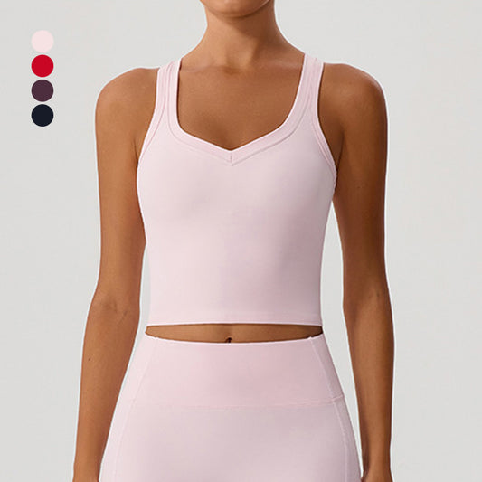 Wholesale Racerback sleeveless fitness yoga tank | Wonderxfans bulk activewear