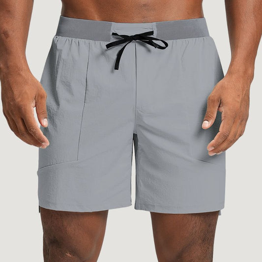 Wholesale mens recycled quick dry shorts gym running