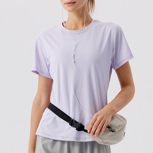 Lightweight breathable sun protection quick drying sports top