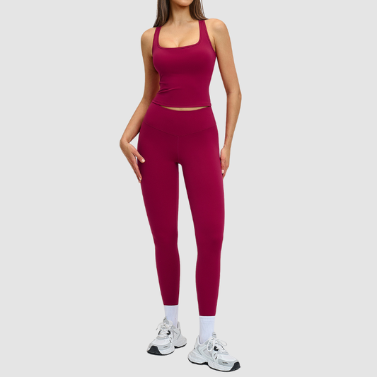 Wholesale racerback tank top + leggings