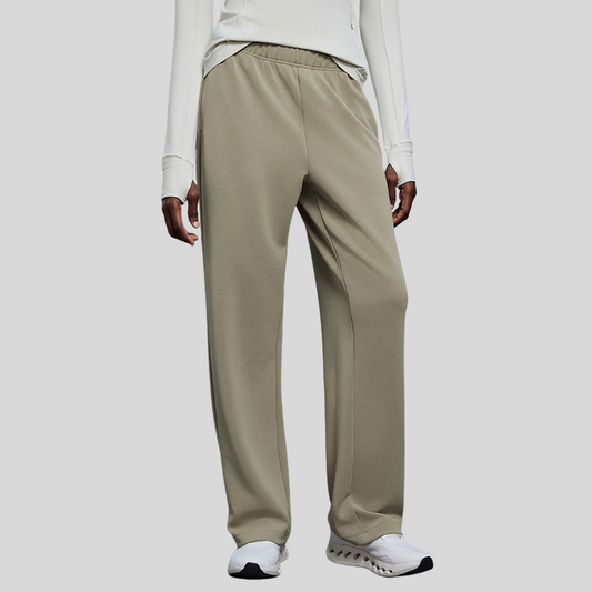 Women's high-waisted straight-leg pants