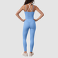 Wholesale Women's 2-Piece Yoga Lounge Set – Padded Cami & Wide-Leg Pants