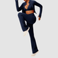 Wholesale Women's High-Stretch Breathable Yoga Three-Piece Set