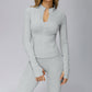 Wholesale Zippered tight quick-drying sports jacket | Wonderxfans bulk activewear