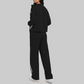 Wholesale Women's Side Stripe Long Sleeve Sweatshirt & Jogger Pants Set