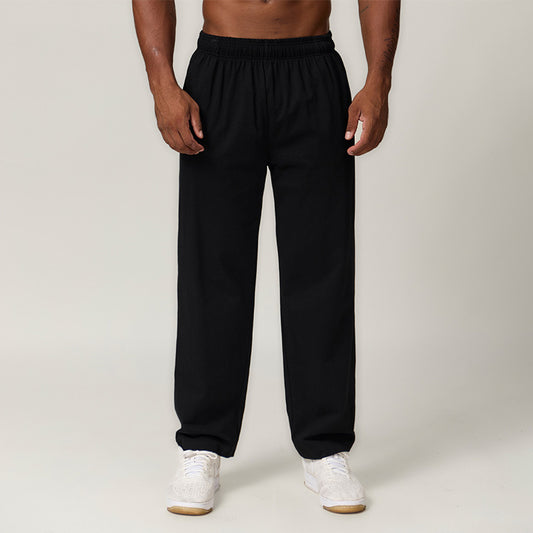 Wholesale Pure cotton straight men's sports | Wonderxfans bulk activewear