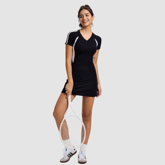 Wholesale Contrast Tennis Dress Quick Dry | Wonderxfans bulk activewear