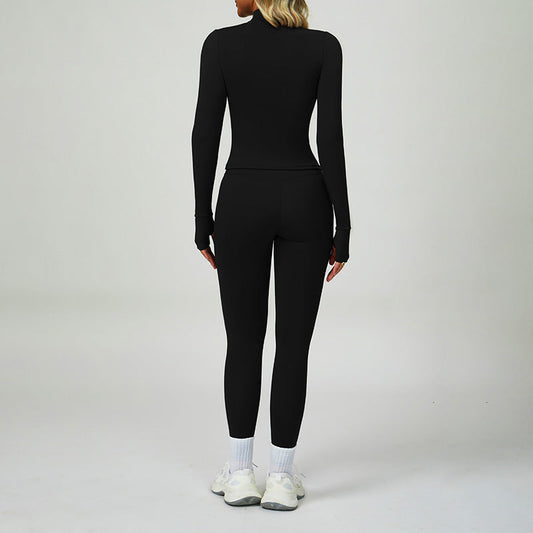 Wholesale Racerback sports Bra + jacket | Wonderxfans bulk activewear
