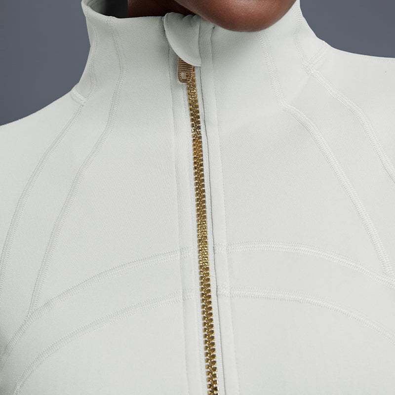 Women's Stand Collar Zip-Up Yoga Jackets