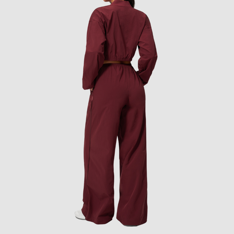 Wholesale Women's UPF50+ Sun-Protection Cropped Jacket & Jogger Pants Set – Quick-Dry 2-Piece Outdoor Set