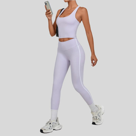 Wholesale womens high waisted yoga set | Wonderxfans bulk activewear