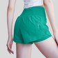 Wholesale Women's Fake Two-Piece Yoga Shorts – Quick-Dry Anti-Exposure