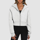 Wholesale Cropped Zip Up Hoodie | Wonderxfans bulk activewear