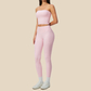 Wholesale Women's Activewear Padded Sports Vest & Fitted Cropped Pants Set