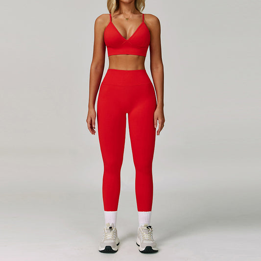 Wholesale seamless Sports Bra + High-waisted | Wonderxfans bulk activewear