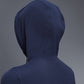 Women's yoga hooded cardigan long sleeve sports jacket