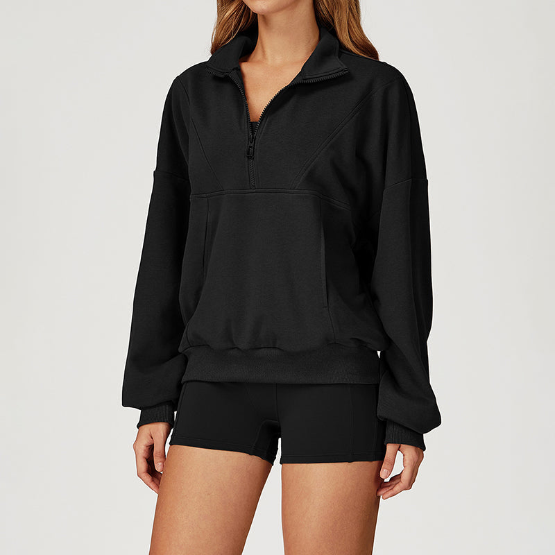 Windproof Thermal SWEATSHIRT–Lightweight Warmth for Outdoor Runs