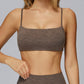 Spaghetti strap sports bra