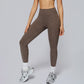 High-waisted quick-drying sports trousers