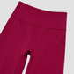 Wholesale Women's Round Neck Mid-Sleeve Tops + Flare Pants Yoga Set