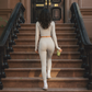 Wholesale Women's Cream-Feel Fleece Long Sleeve Top & High-Waist Leggings Set