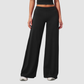 Women's Solid Color Loose Casual Thin Straight Wide-Leg Pants