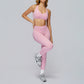 SPORTS BRA + HIGH WAIST LEGGINGS 2-PIECE SET