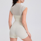 Sexy mesh belt breast pad running speed drying sports bra