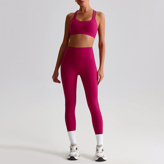 Wholesale thin cross straps YOGA bra& | Wonderxfans bulk activewear
