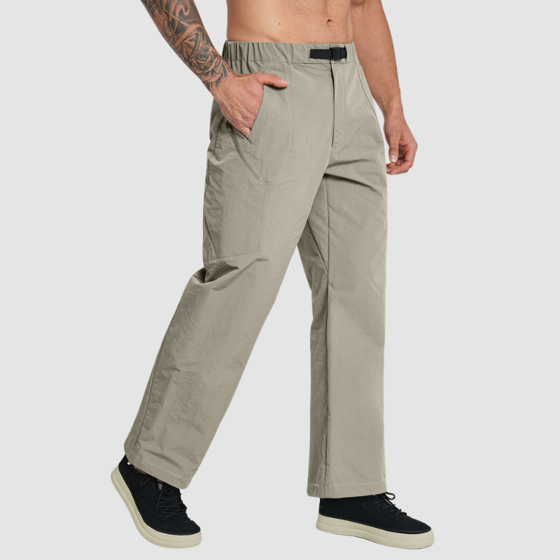 Wholesale Men's Water-Resistant Hardshell Outdoor Pants – Windproof Hiking Trekking Trousers