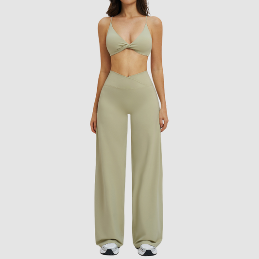 Wholesale spaghetti strap bra + straight | Wonderxfans bulk activewear