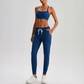 Wholesale Naked-Feel Open-Back Sports Bra & High-Waist Jogger Pants Set – Sculpting Yoga 2-Piece