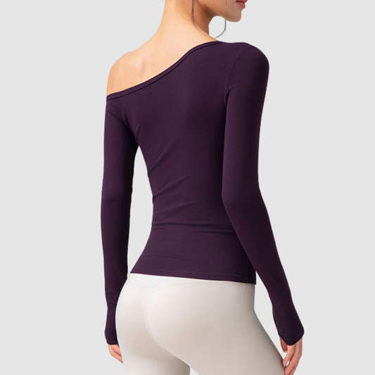 Wholesale slim-fit sports long-sleeved hollow design | Wonderxfans bulk activewear