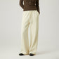 High waist wide-leg trousers