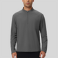 Men's Half-Zip Athletic Long Sleeve Lightweight Thermal Outdoor Top